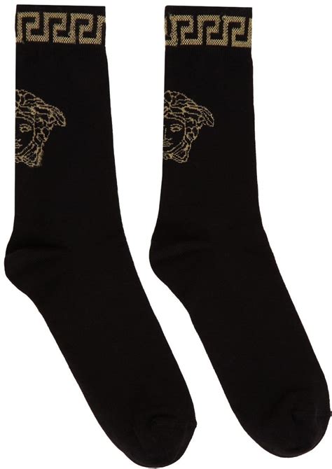 replica versace socks|versace socks black and gold.